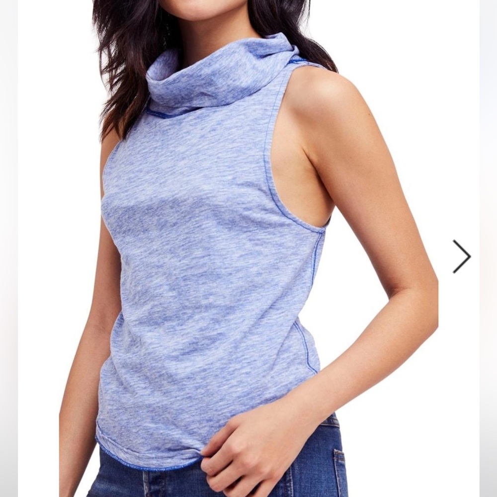 Free People Summer Think Tank Navy